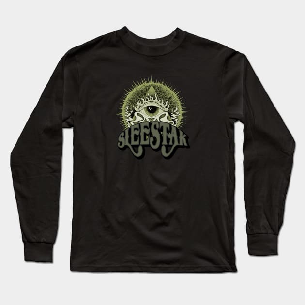 Sleestak - eye, doom, stoner, metal, psychedelic Land of the Lost Long Sleeve T-Shirt by AltrusianGrace